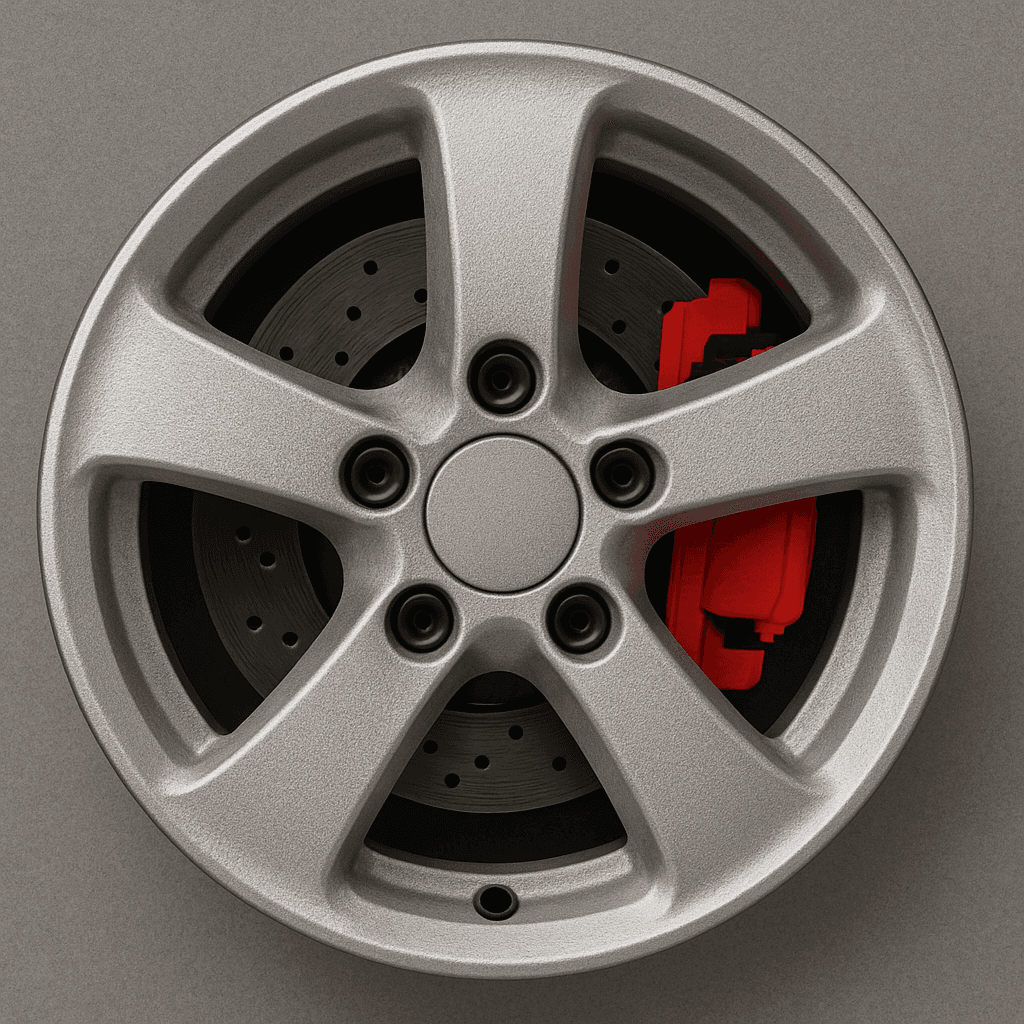 Brake Caliper Colour Change
